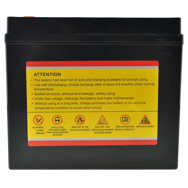 Bateria de GEL OUTDOO AGM YTX20L-BS 20AH (GT20-3) - UTX20L-BS