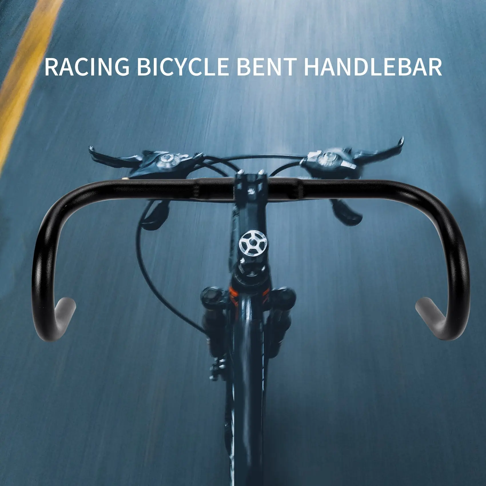●Road Bike Bicycle Bent Rest Handlebar 25.4x420Mm Road Bike Handlebar