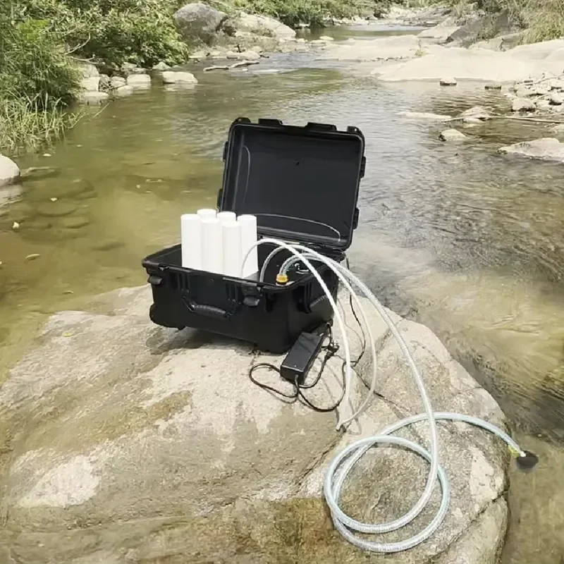 300L/H DC12V Electric Portable High-Efficiency Bacteria Outdoor Water Purification System Emergency Ceramic Filter