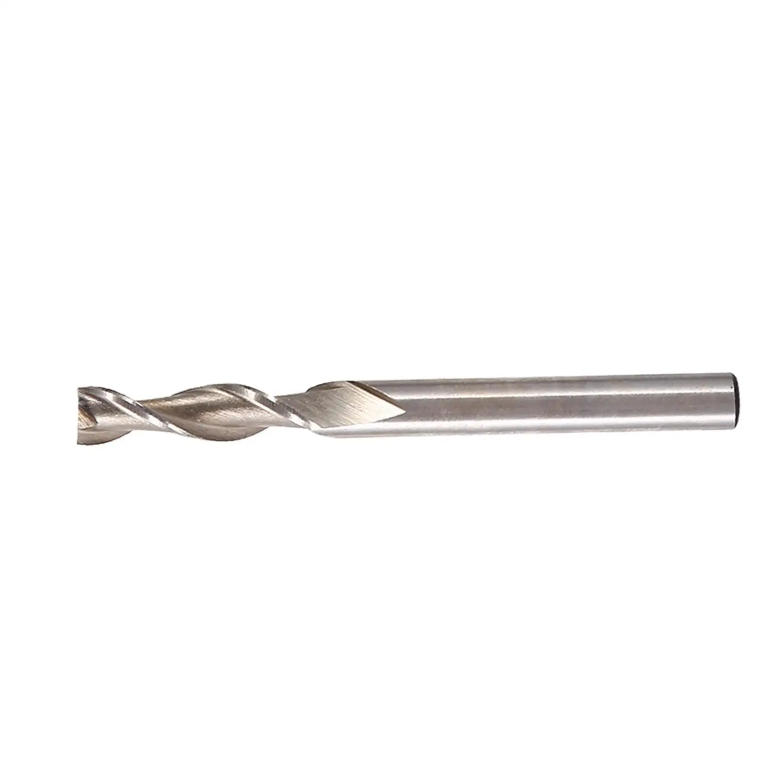 6mm HSS & Aluminium End Mill Cutter CNC Bit - 2 Flute Extra Long Woodworking Milling Tool