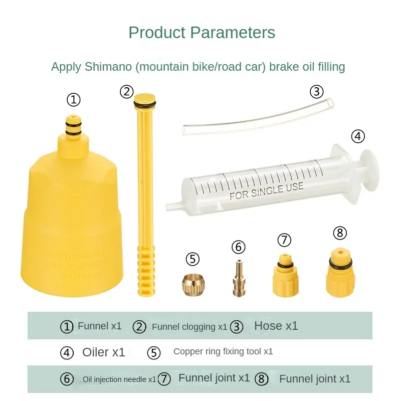 60 مللي دراجة الفرامل النفط تنزف عدة أدوات الجبلية سائل الفرامل تغيير مجموعات الهيدروليكية ل SHIMANO TEKTRO Avid سلسلة أدوات الدراجة