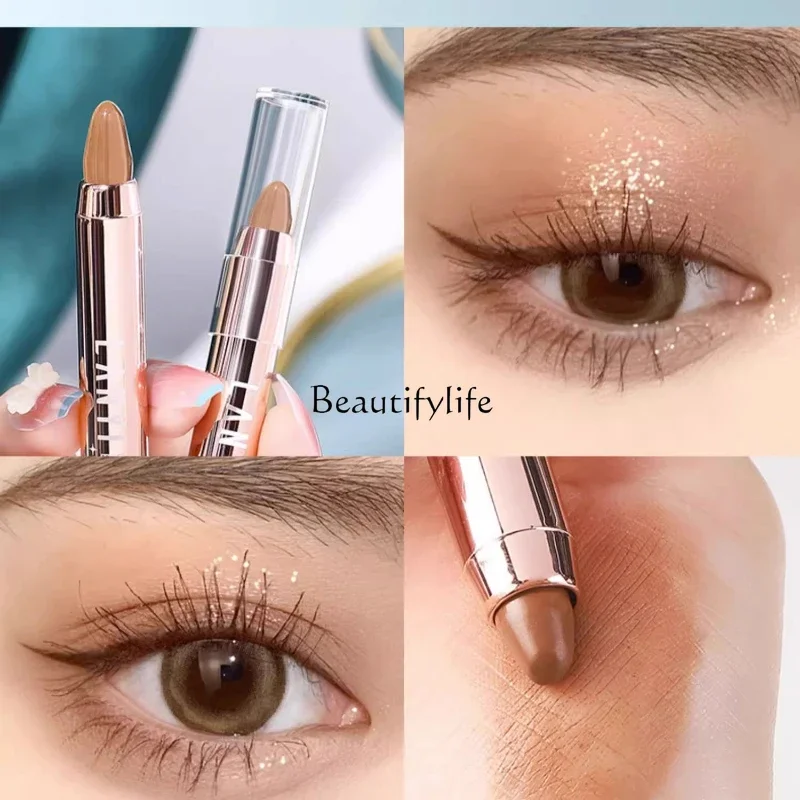 

Eyeliner Pen Suitable for Novice One-Piece Molding Waterproof Not Smudge Highlight Double-Headed