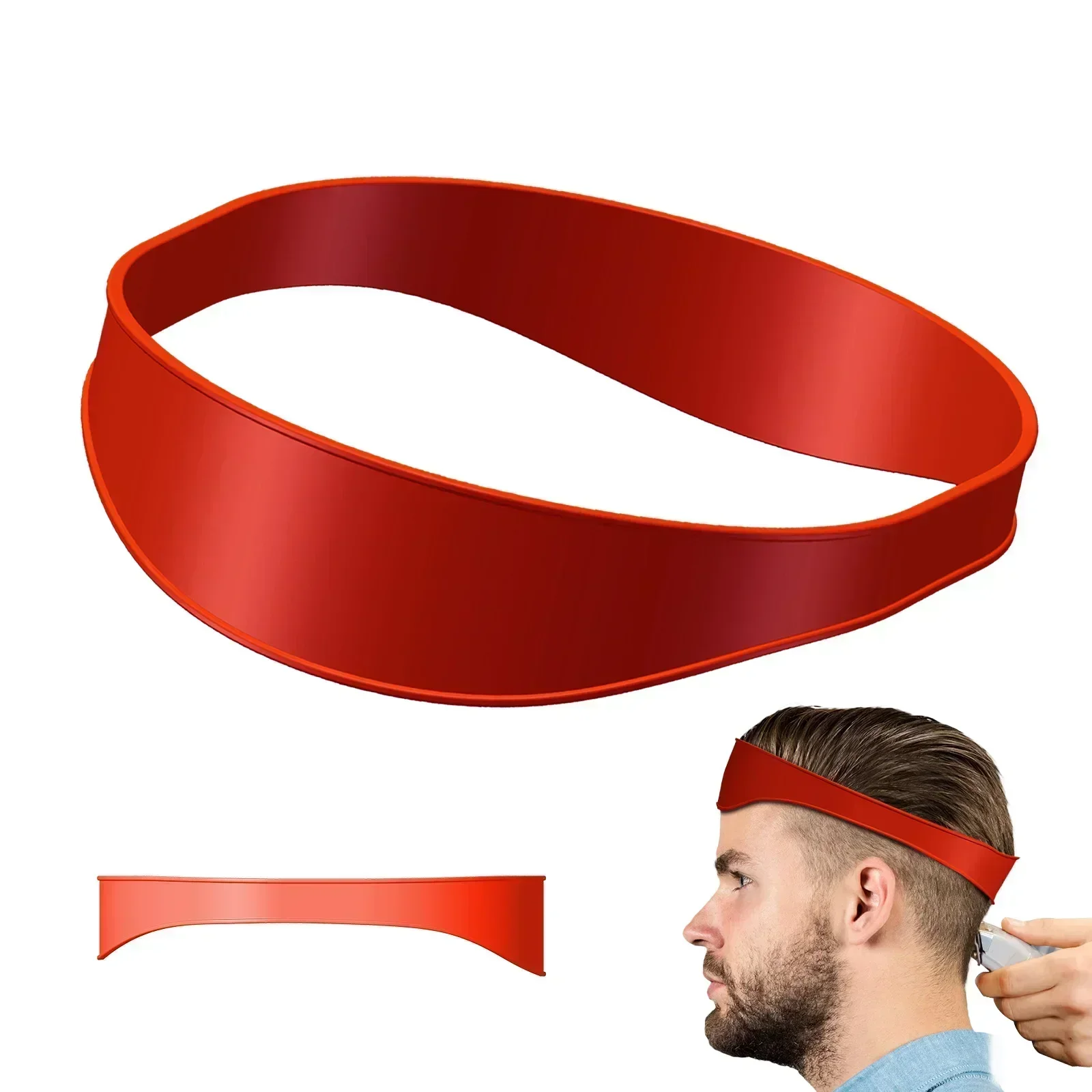 Hair Trimming Ruler Neckline Guide Comb