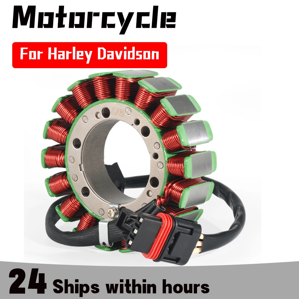 Motorcycle ignition coil engine stator for Harley Davidson VRSCA VRSCA 1HAZ V-ROD 2002-2003 30734-01K