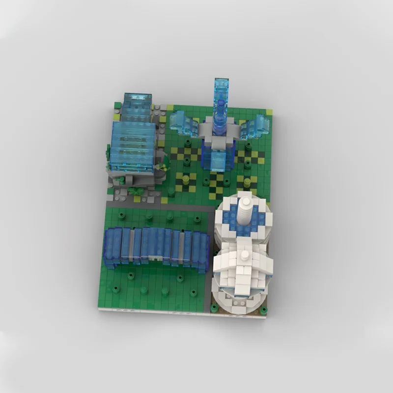 1381pcs MOC Modular City Minied Model Building Blocks Construction Assemble Christmas Gifts DIY Idea Toy Education Brick Kids