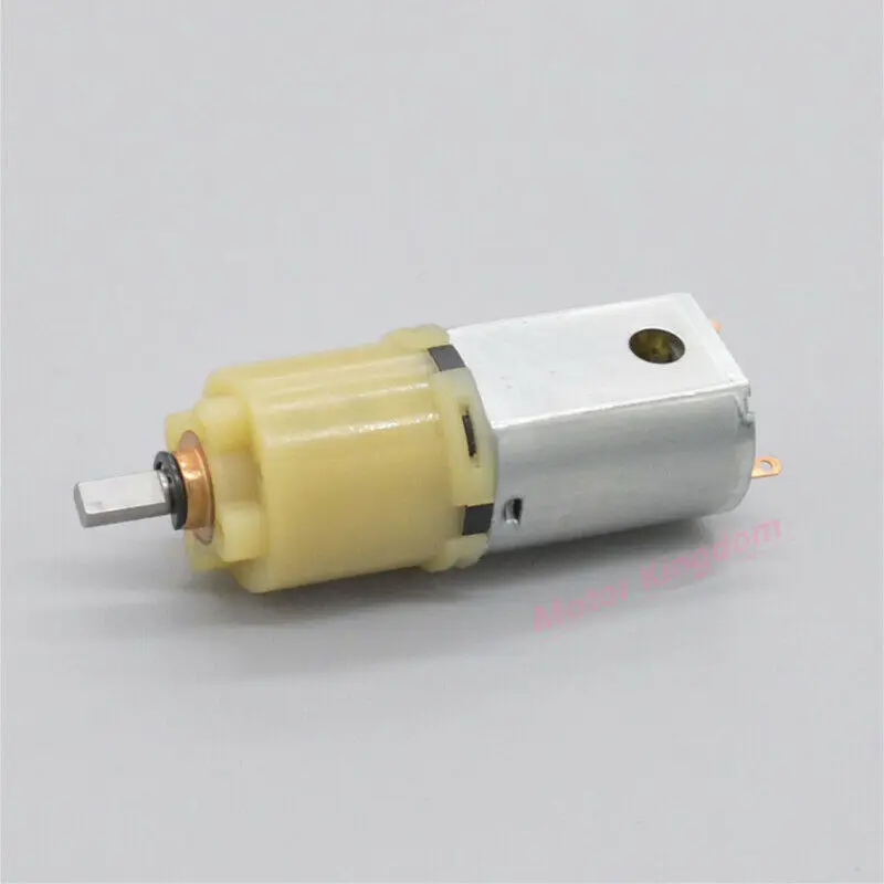 Micro Mini 20mm Reducer Planetary Gearbox Gear Motor DC 5V 6V 9V 12V 15-60RPM Slow Speed High Torque Engine