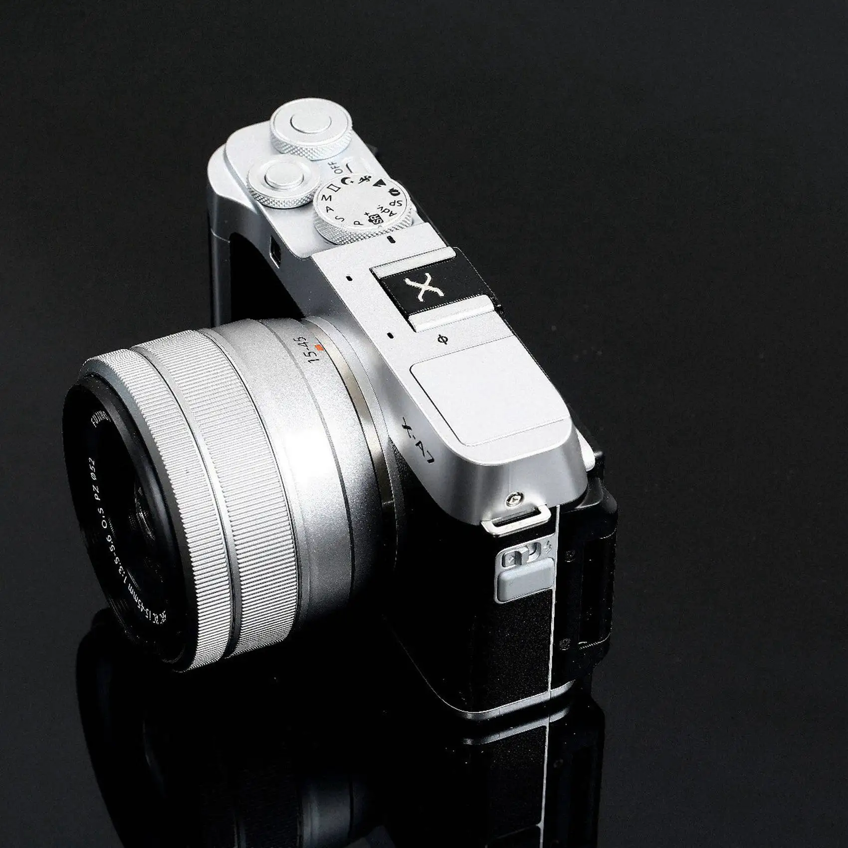 AS95-2X Suitable For Fuji X-T4 X-T3 X-T2 X-T30 X-T20 X-E3 X-E2 X-PRO3 X-PRO2 X30 X10 Hot Shoe Embedded Flash Hot Shoe Black