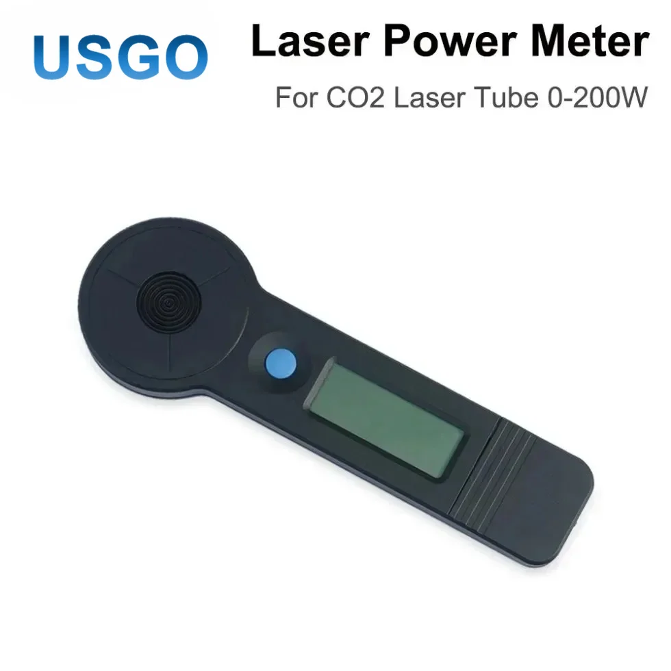 USGO  0-200W High Accuracy Handheld CO2 Laser Power Meter HLP-200B Dynamometer for Laser Engraving Machine