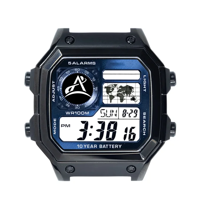 39 Style Various Styles Decal Compatible With Casio AE1200 Watch Screen Sticker High Definition Royale Mod Watch Accessories