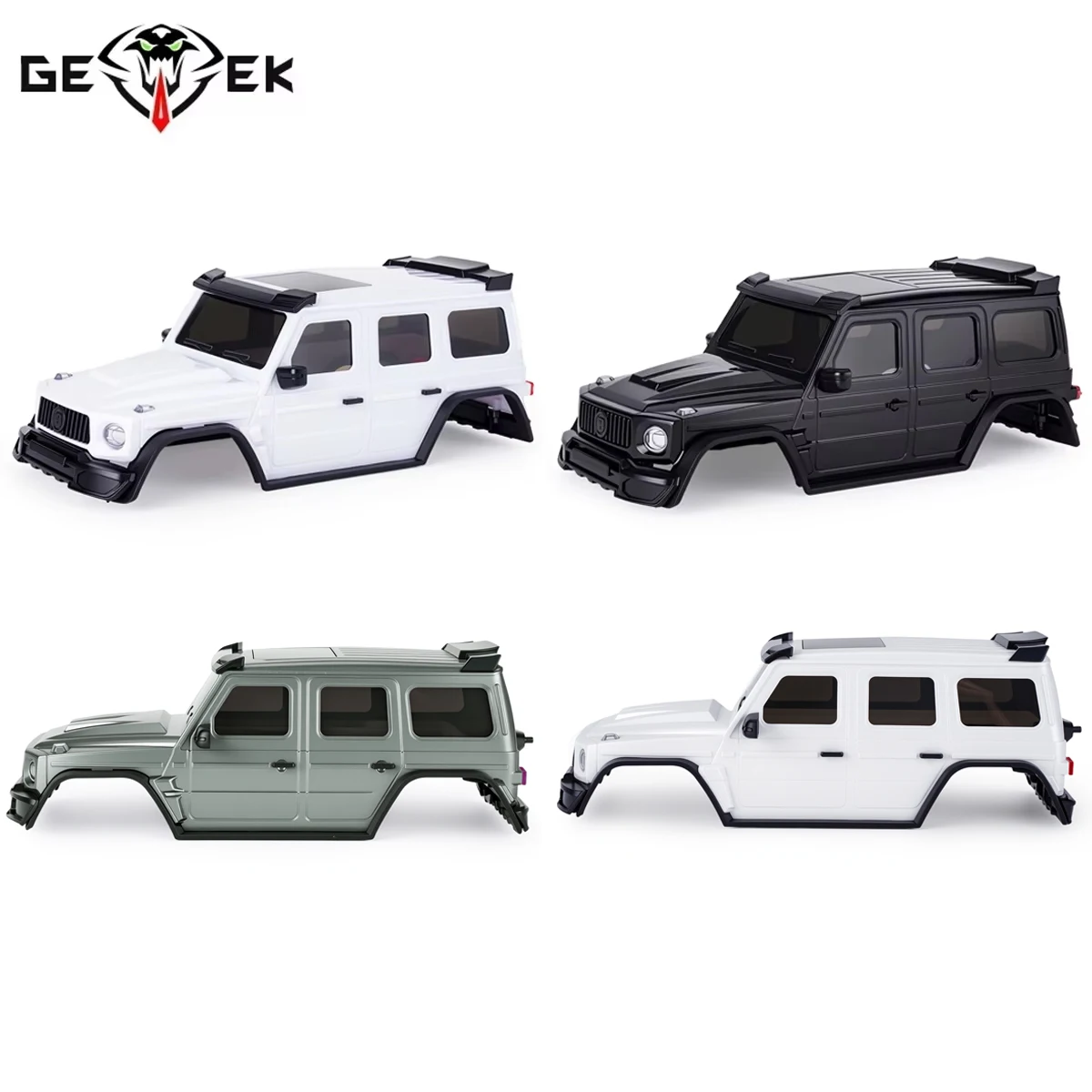 

Plastic Hard Body Shell for 1/30 RC Crawler Car SCX30 DIY Replacement Accessories
