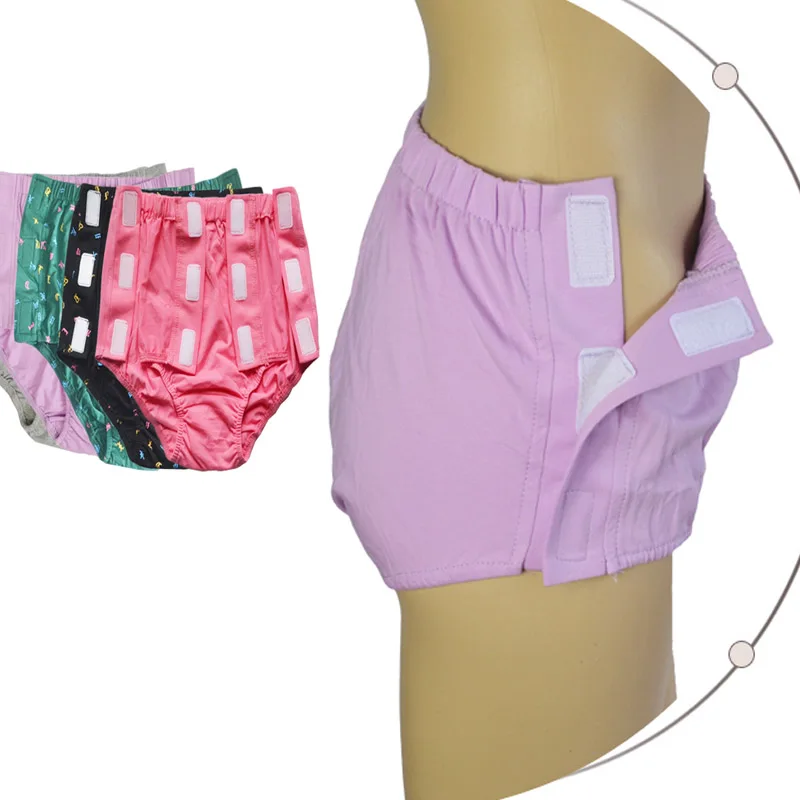 

Adult care Inpatient Underpants Paralysis Bed-ridden Elderly People Easily Wear knickers Cotton parturient Women and Men