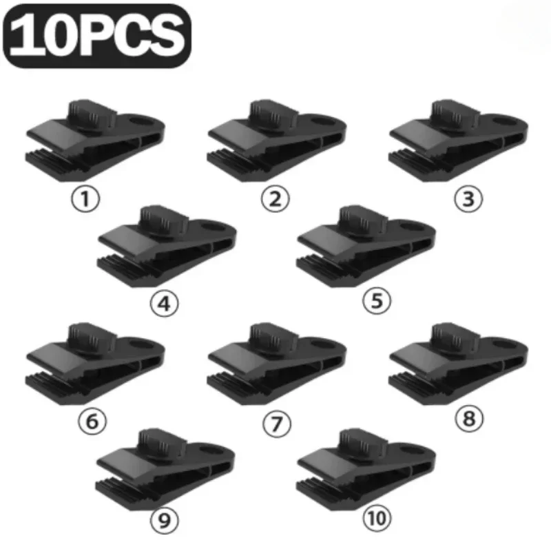 Black-10Pcs
