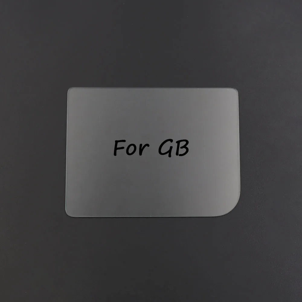 Replacement Transparent Glass Screen Lens For GB GBC GBA GBA SP Game Console Scratch-Resistant Protective Screen Part