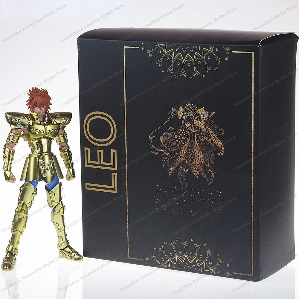 ST Model Saint Seiya Myth Cloth EX Leo Regulus LC The Lost Canvas Gold Saint Knights of the Zodiac Saint Action Figure Model Toy