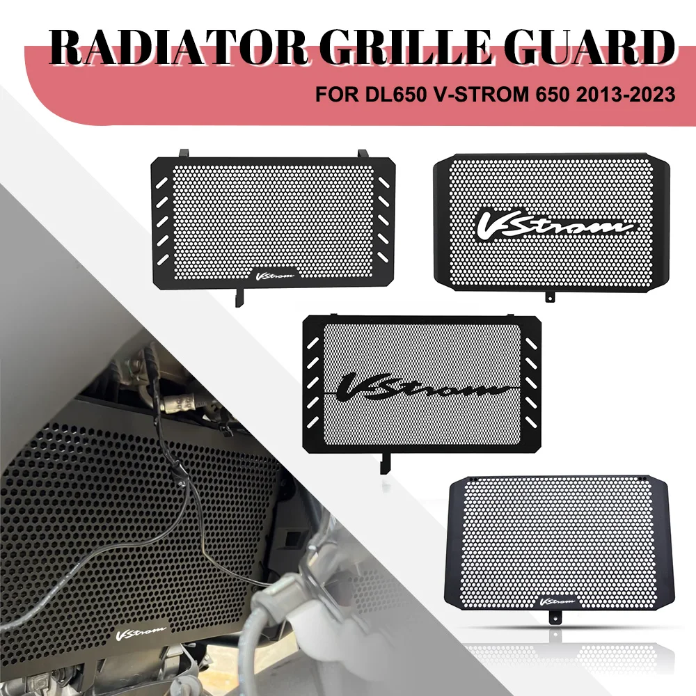

For Suzuki DL650 V-STROM 650 2013-2023 2022 DL 650 VSTROM 650X Motorcycle Accessories Radiator Guard Protector Grille Cover