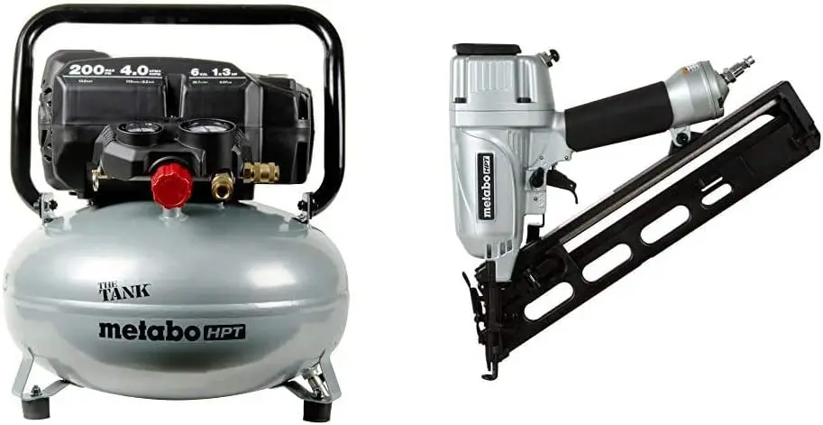 Ec914Sm O compressor de ar de alta capacidade do tanque com nailer de acabamento