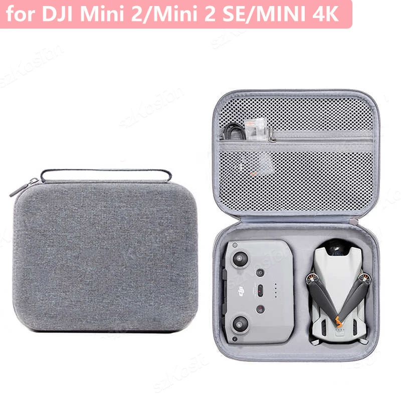 Storage Carry Bag for DJI Mini 2/Mini 2 SE/MINI 4K Drone Battery Remote Control Box Protective Portable Handbag Accessories