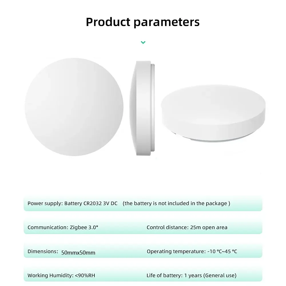 Tuya-Joli de scène à bouton Zigéquation, liaison intelligente, batterie de commutateur intelligent, 62 tournesols, fonctionne avec les revieSmart Life Zigbee