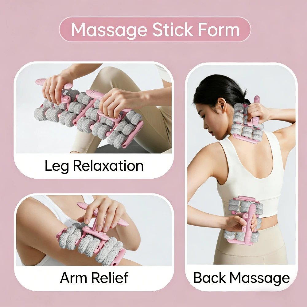 1PCS Cellulite Remover for Legs – Anti-Cellulite Roller & Lymphatic Drainage Massager, Ideal for Muscle Recovery,Body Sculpting