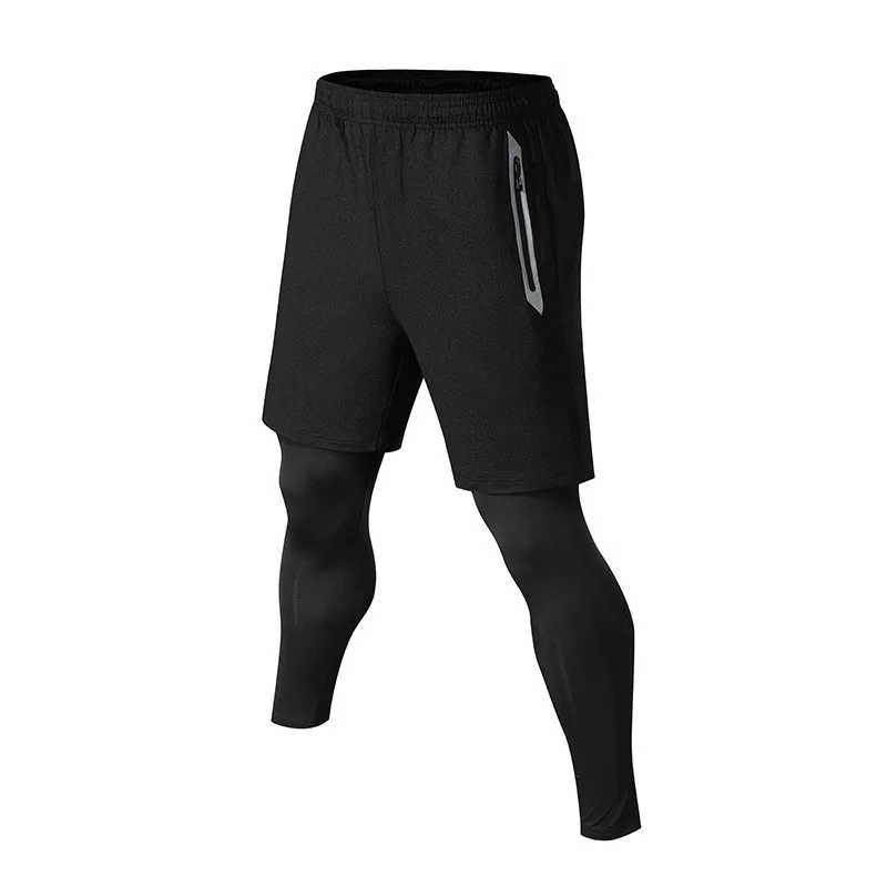 Ultra-Lightweight Nylon Spandex Men's Running Tights for Hot Weather Workouts Cooling Breathable Mesh Compression Summer Tights