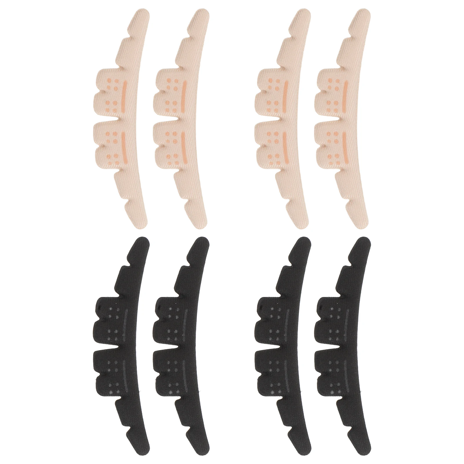 

8pcs 4 Pairs High Heel Stickers Foot Cushions Nonslip Grips for Sandals Ladies Heel Pads Repair Kit Comfort Durability