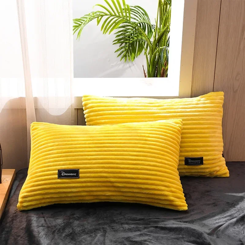 Home Textiles Bedding Set Duvet Cover Thicken Flannel Duvet Cover Winter Warm Snow Fleece Sheet Pillowcases Twin Queen King Size image 2