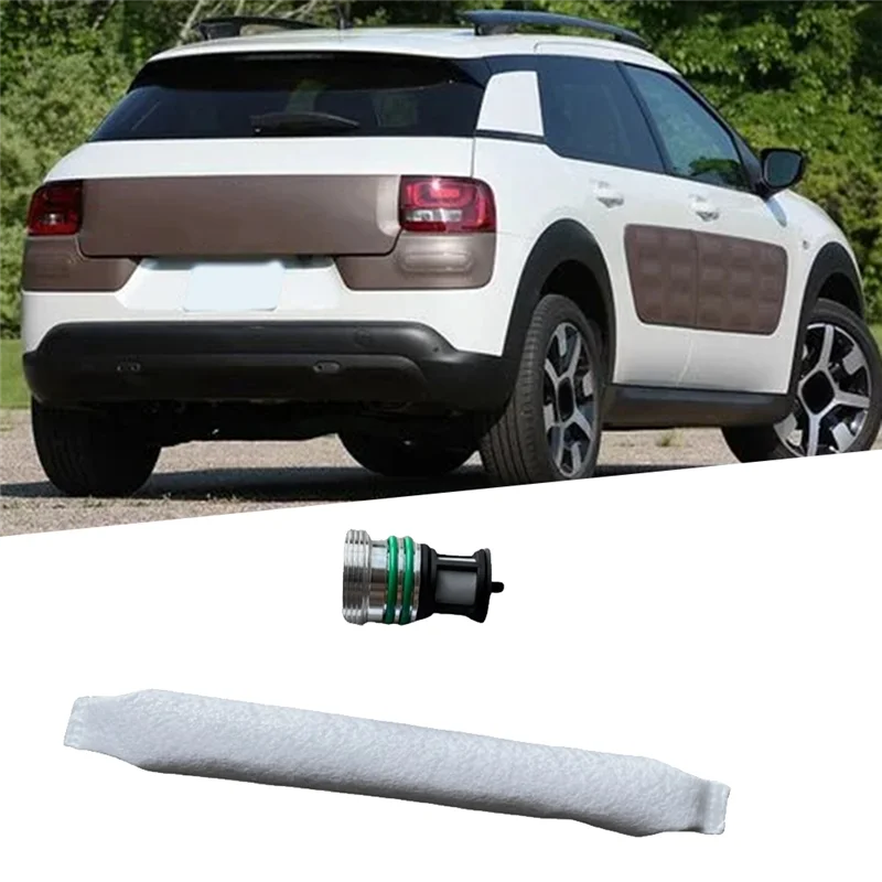 

Car Air Conditioning Dryer+Pressure Switch As Shown Metal For 208 2008 Citroen C3 C4 DS3 Opel CROSSLAND X/CROSSLAND
