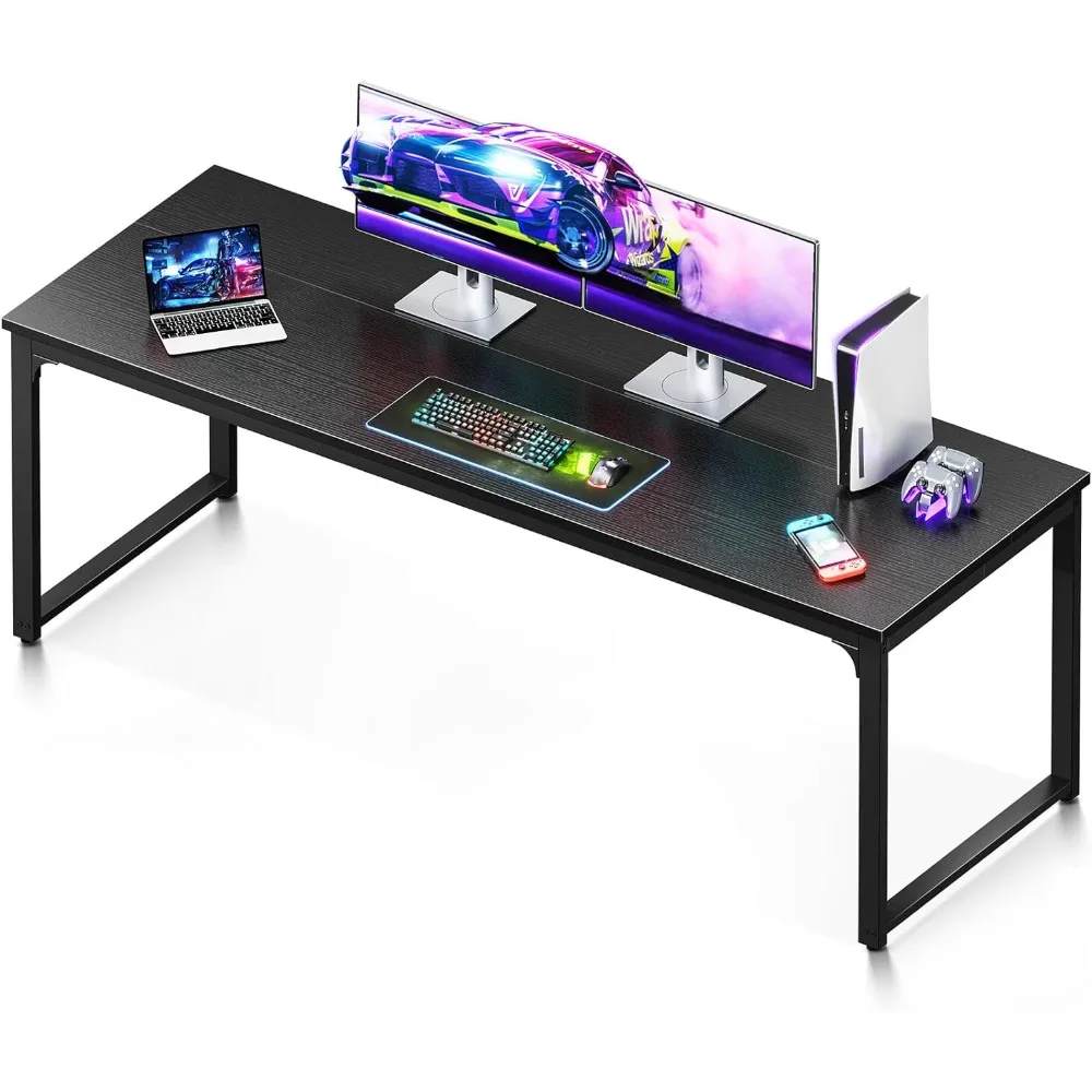 

Coleshome 71 Inch Computer Desk, Modern Simple Style Desk for Home Office, Study Student Writing Desk