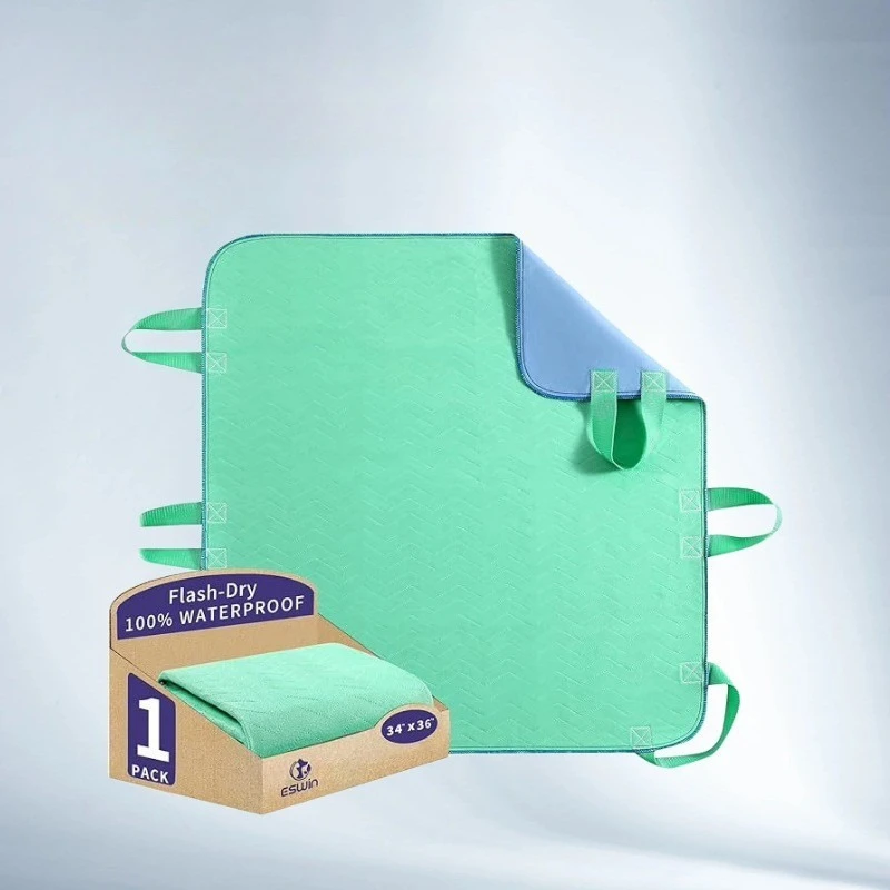 Washable Waterproof Nursing Mattress Poly Cotton Elderly Incontinence Pad Bed Turnover Pad Home Transfer Mat