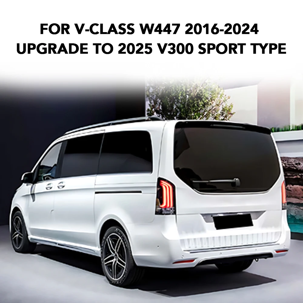 New Product Body Kit for V-CLASS W447 2016-2024 Upgrade to 2025 V300 Sport Type Factory Price 4