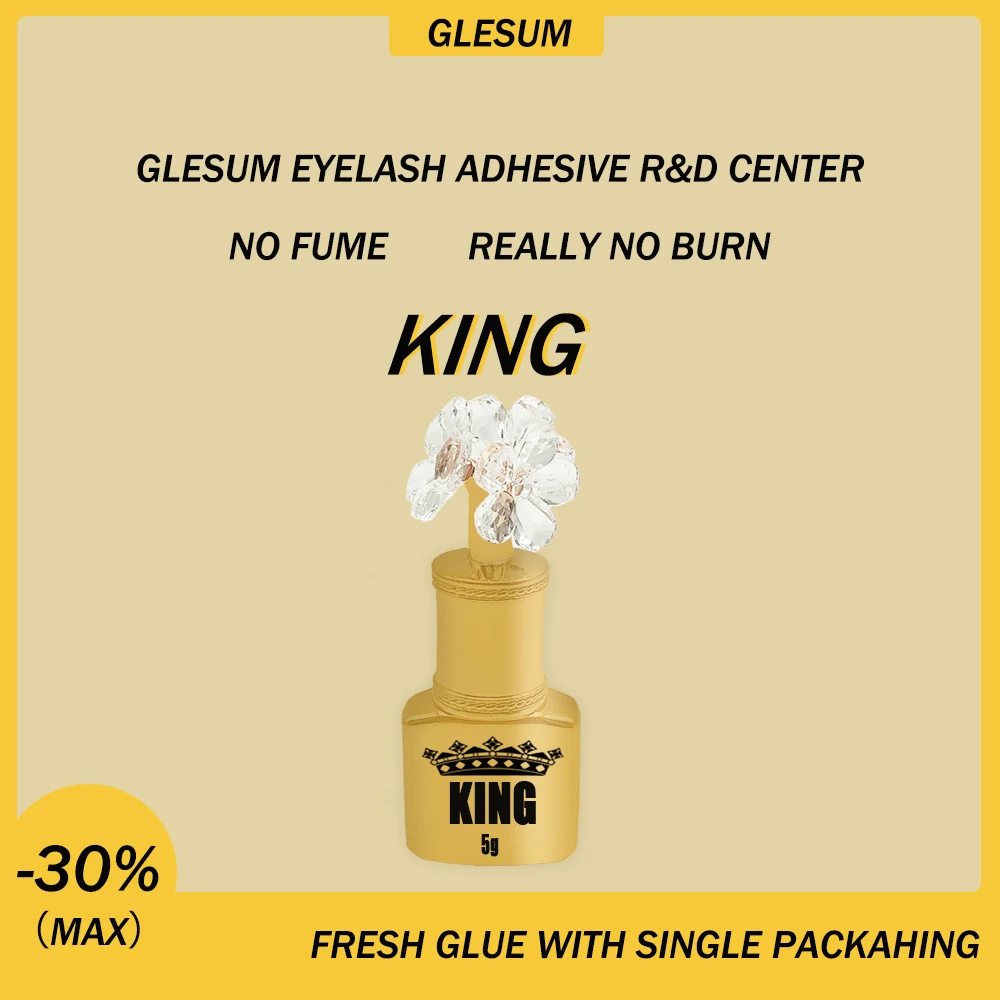 Glesum Eyelash Glesum King  5g Free Economy Shipping