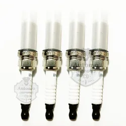 4PC Duel Iridium Spark Plug for Nissan TIIDA X-TRAIL NV200 TEANA ALTIMA SUNNY SYLPHY QASHQAI LIVINA MARCH LZKAR6AP11 6643 22401-