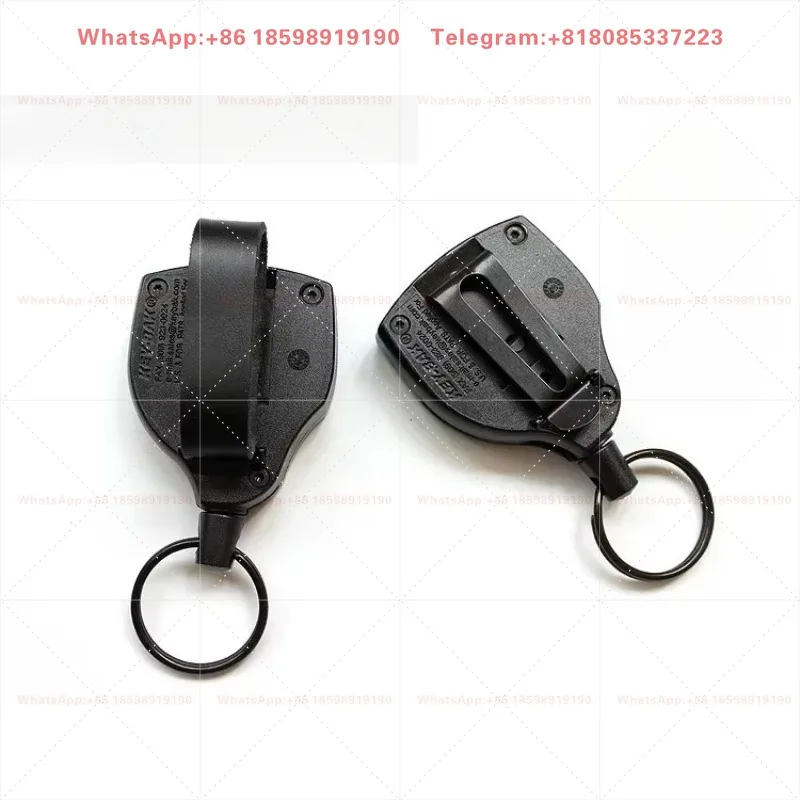 American for KEY-BAK S48K Kevlar Cord Anti Loss Retractable Keychain Stretched 120CM Retractable Keyring