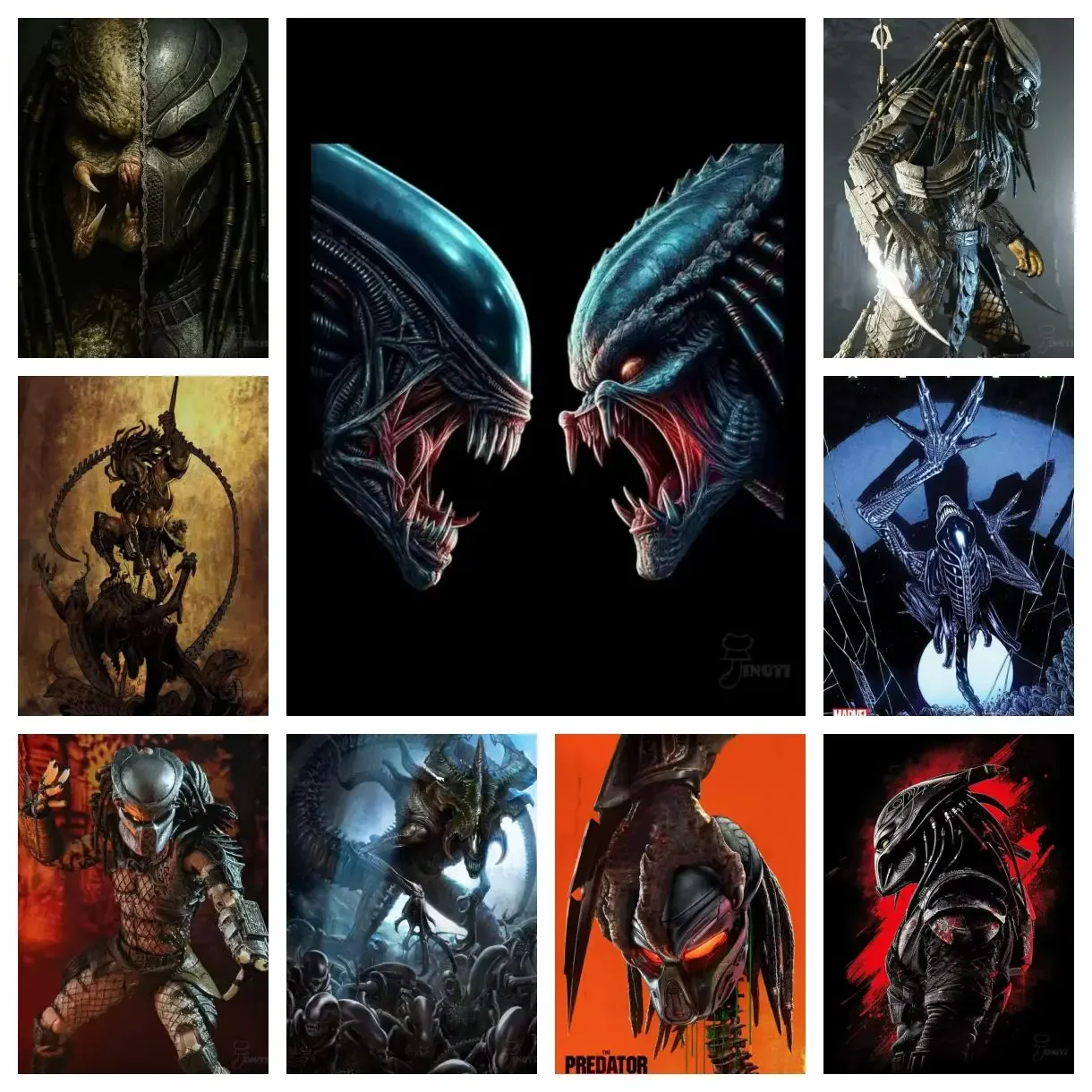 Embroidery Vs Stitching - 2026 Yeni Alien vs Predator Karakter