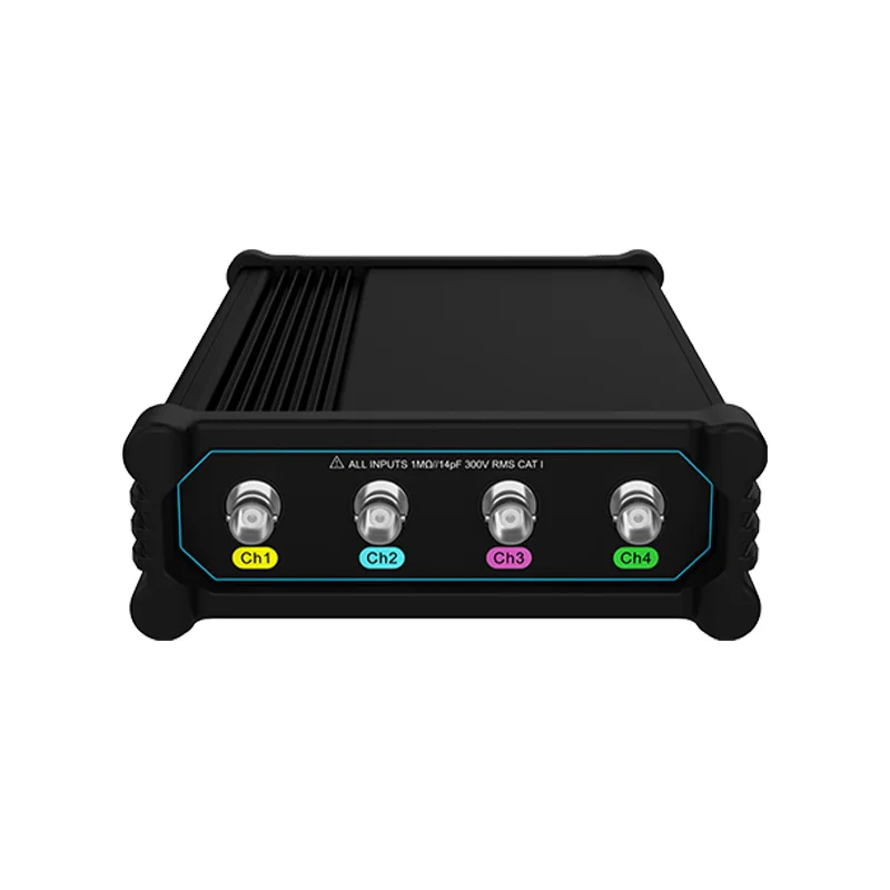 OSCILLOSCOPES MICSIG VTO2004 200 MHz, 4CH, 1GSa/s, 50 MPt, 8 bit, inclusa batteria e decodifica