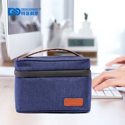 DENUONISS küçük soğutucu çanta taşınabilir buzdolabı Oxford gıda buzdolabı çantası EVA yalıtımlı piknik çantası izotermik soğutucu buz kutusu çantası