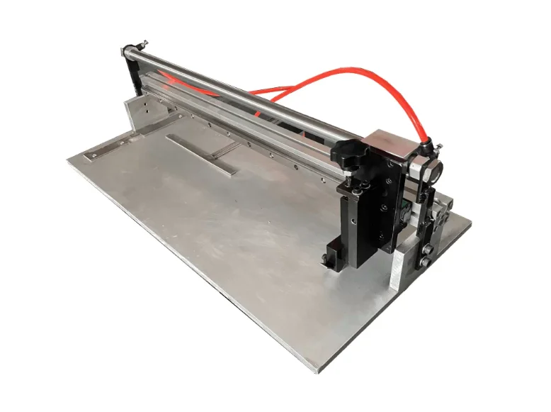 Small Upgrade Manual Slotting and Sampling Machine Gift Box Gray Cardboard V-slot Machine Sampling Machine Gift Box