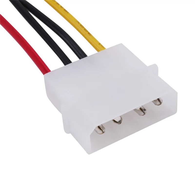 كابل محول AB46-3X SATA Power أنثى إلى ذكر موليكس، 6 بوصة