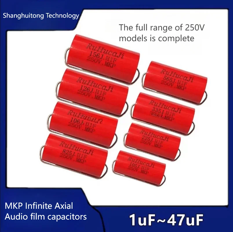 5PCS Speaker Speaker Crossover Tweeter Stepless MKP Capacitor 1~47UF 250V