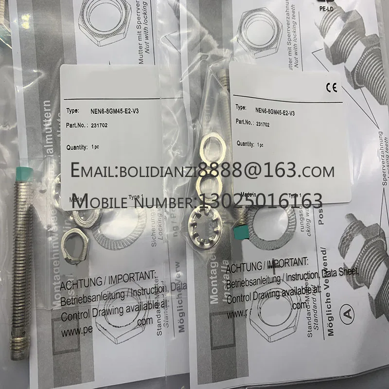 

Brand new original sensor NEN6-8GM45-E2-V3 NEN6-8GM45-E0-V3 One year warranty