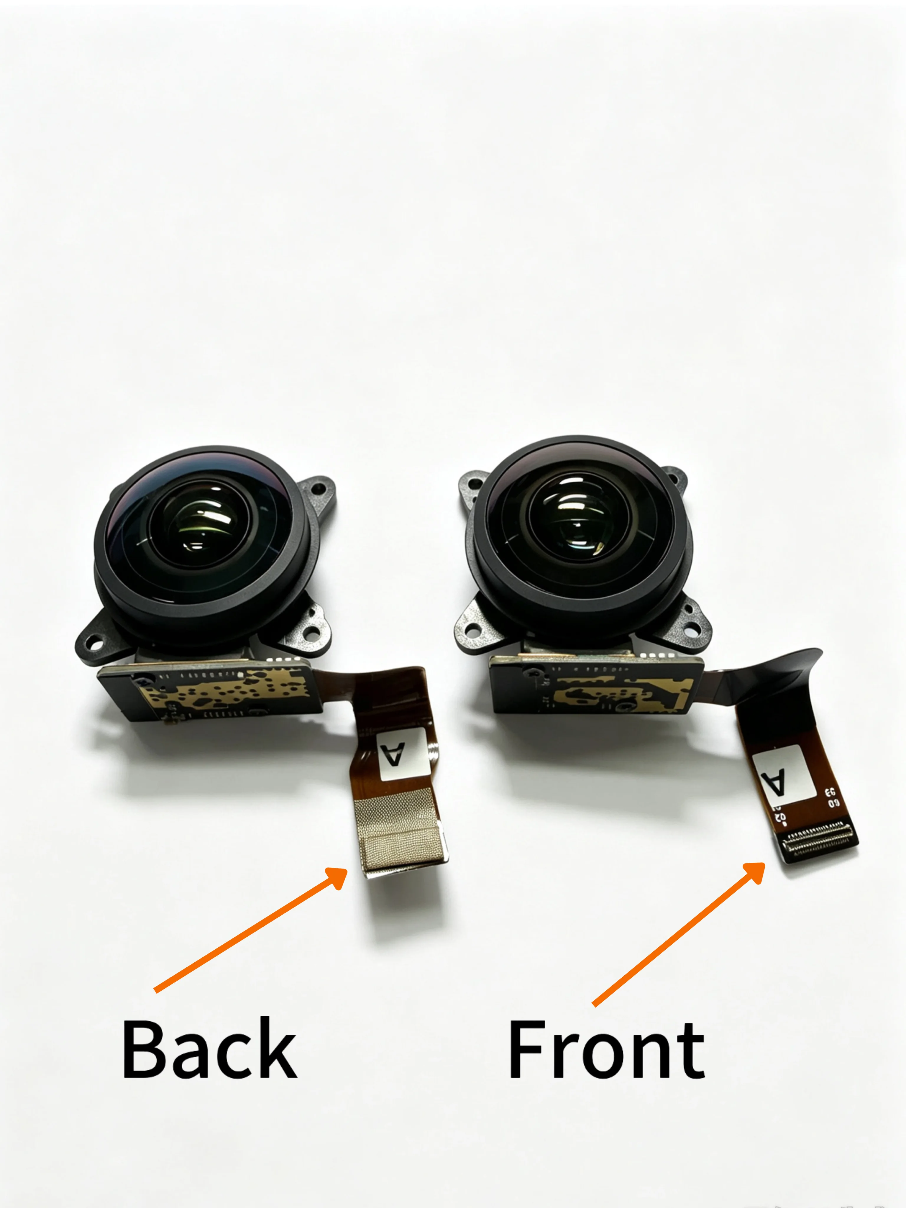 Suitable for Insta360 X4 Front and Rear Camera Lens Module Rear Lens Assembly Replacement Parts