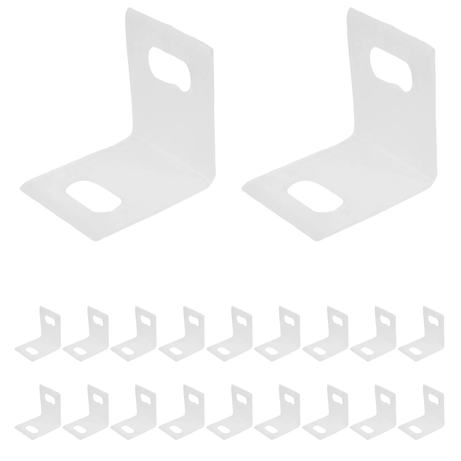 50Pcs Plastic Edge Protectors Thickened Cushion Pad Pallet Strap Protector Carton Corner Guards Shipping Load Strap Edge Guard