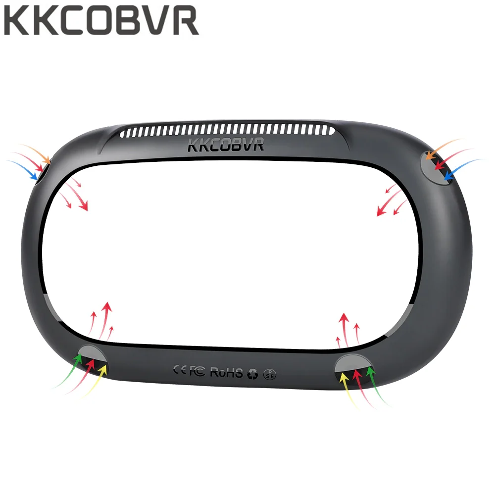 KKCOBVR-S2 IR 필터 커버, 흐린 캠핑에서 야외에서 VR 플레이, 퀘스트 2 보호 셸 케이스에 민감한 추적 향상