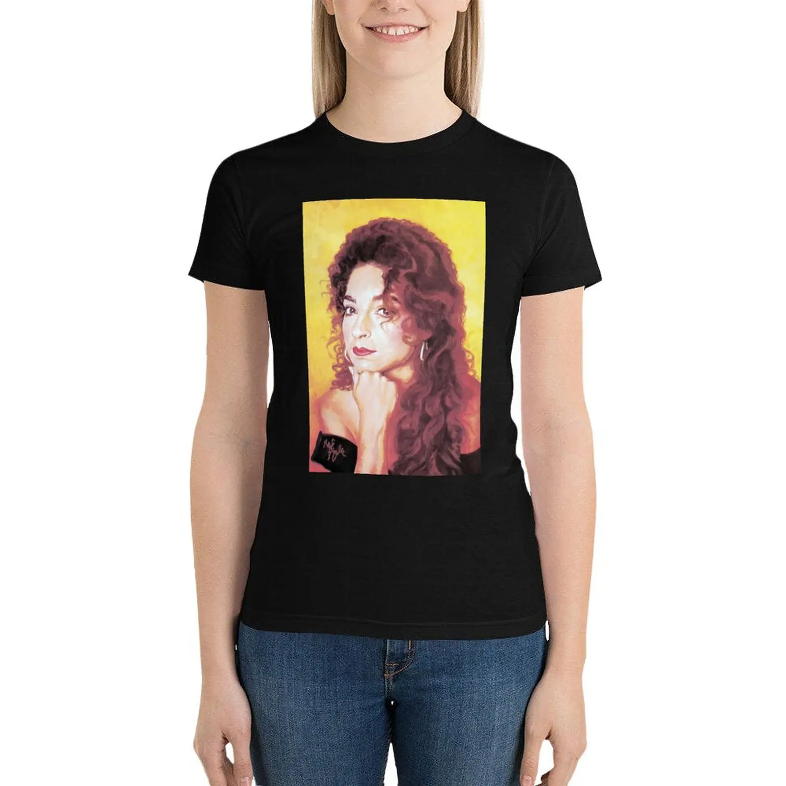 Gloria Estefan T-Shirt plus size tops aesthetic clothes t-shirt dress for Women sexy