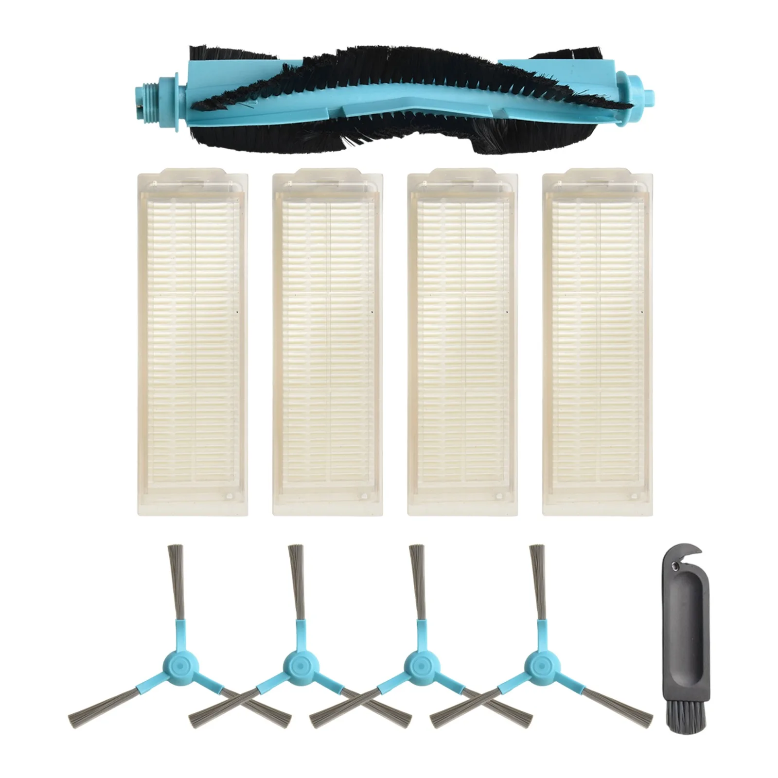 For Cecotec For Conga 3290 To 7090 Robot Vacuum Brush And Filter Kit Featuring Roller Brush Side Brushes And Replacement Filters