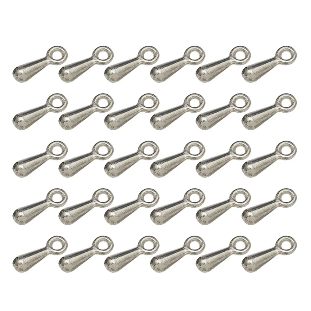 1000-pecas-de-acessorios-de-liga-metalica-para-diy-pingentes-correntes-extensoras-terminais-em-formato-de-gota-para-fabricacao-de-joias-artesanato-presente-de-feriado-prata