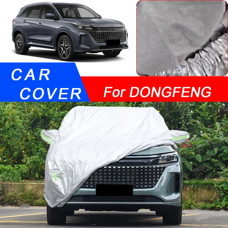 For DONGFENG AEOLUS HUGE A30 SHINE MAX MAGE DFSK IX5 eπ007 eπ008 EVOLUTE i-SPACE DFEK E5 FORTH Car Thicken Cover Snow Waterproof