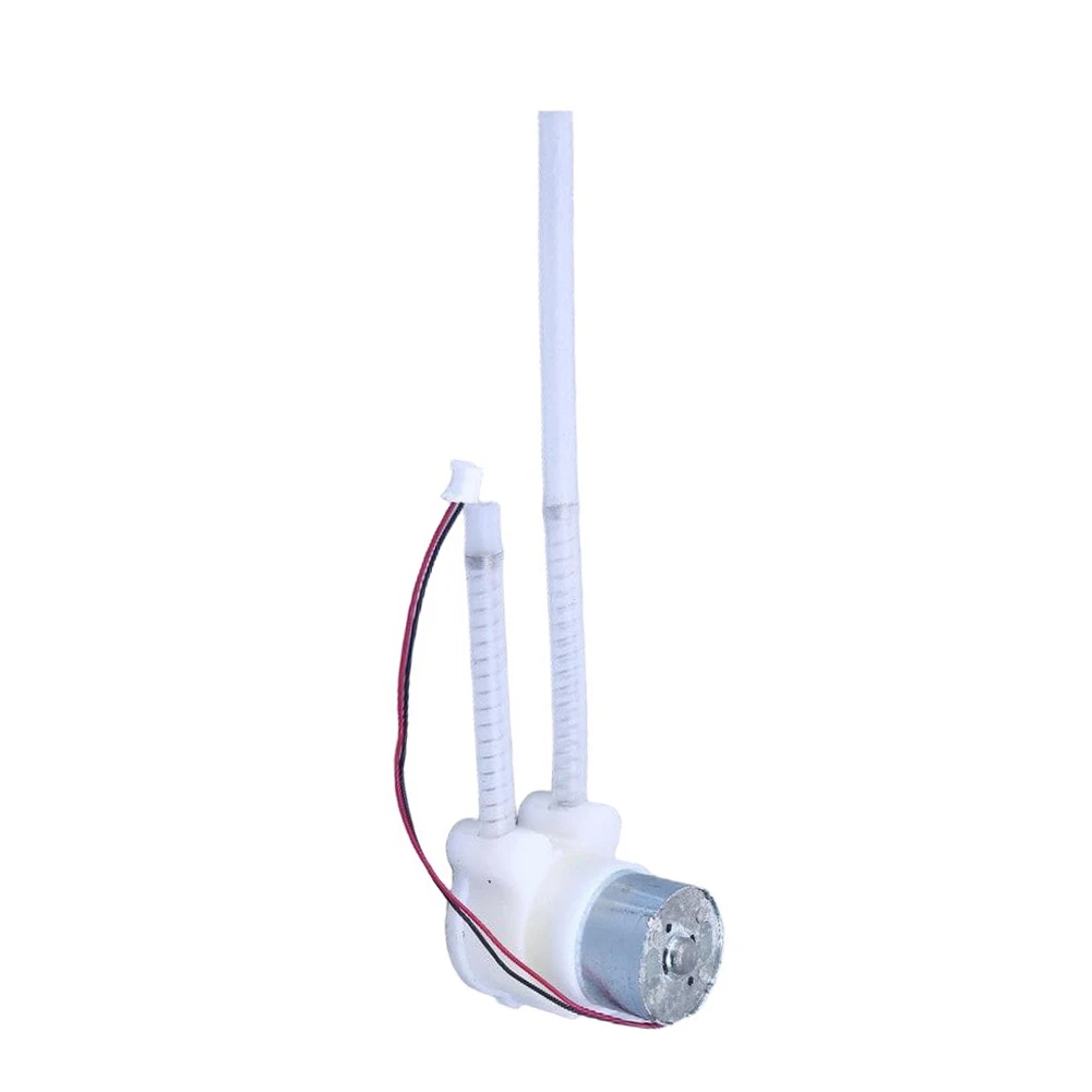 Miniature Dosing Pump Peristaltic Pump DC 3.7V To 5V 0.4A No-load Current Plastic Housing Gentle Pumping Action