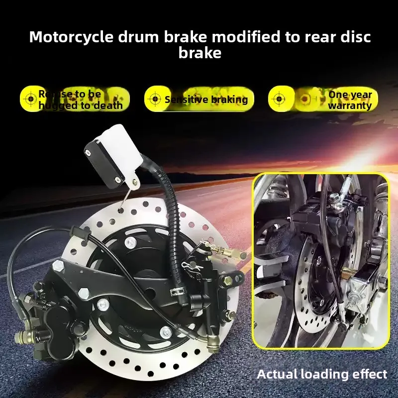 Motorcycle Rear Disc Brake Kit 11cm 13cm Inner Brake Hub Replacement Parts Fit Street & Off-Road Motorbike Brake Repair Hardware
