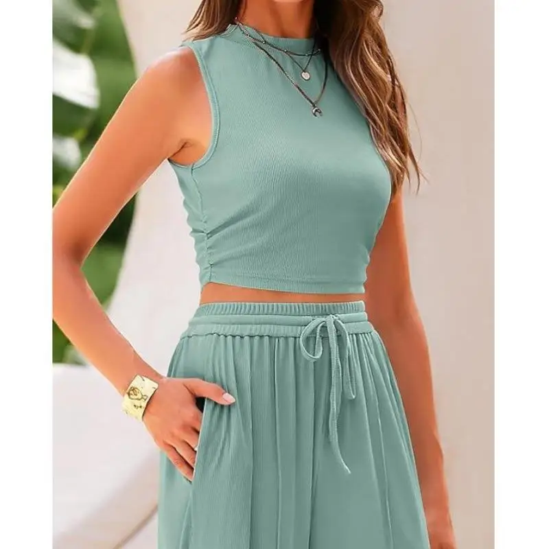 

Men's Casual Sportswear Set Women's Summer Two-Piece Outfit Seven-Sve Autumn Collection Faionable Comfortable Ensemble